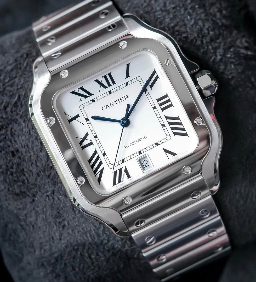 Relógio Santos de Cartier- Modelo Grande