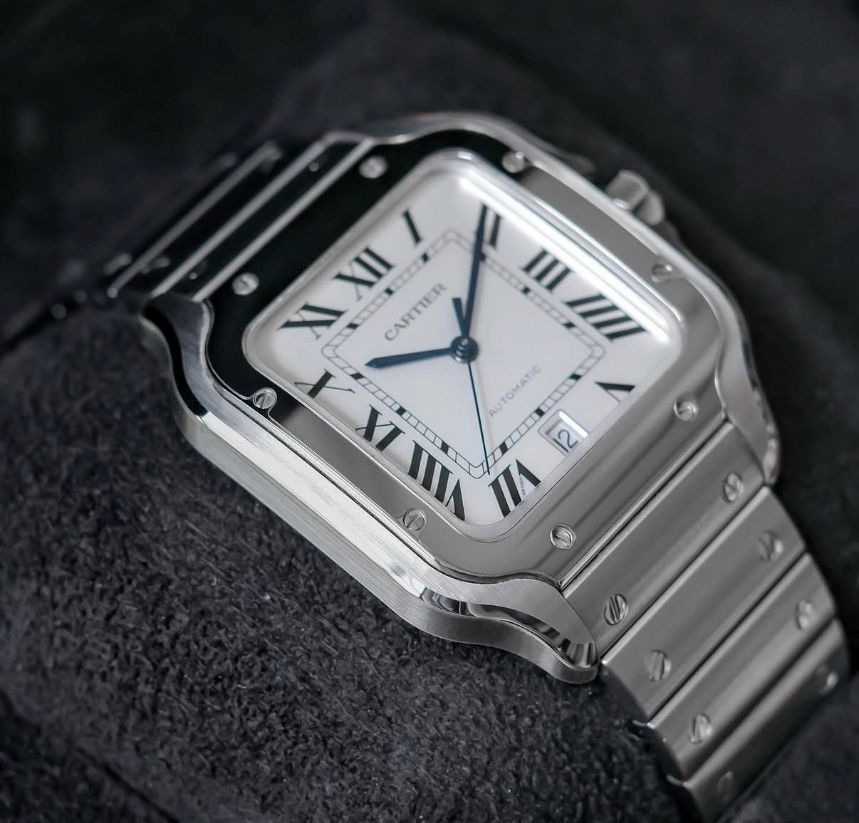 Relógio Santos de Cartier- Modelo Grande