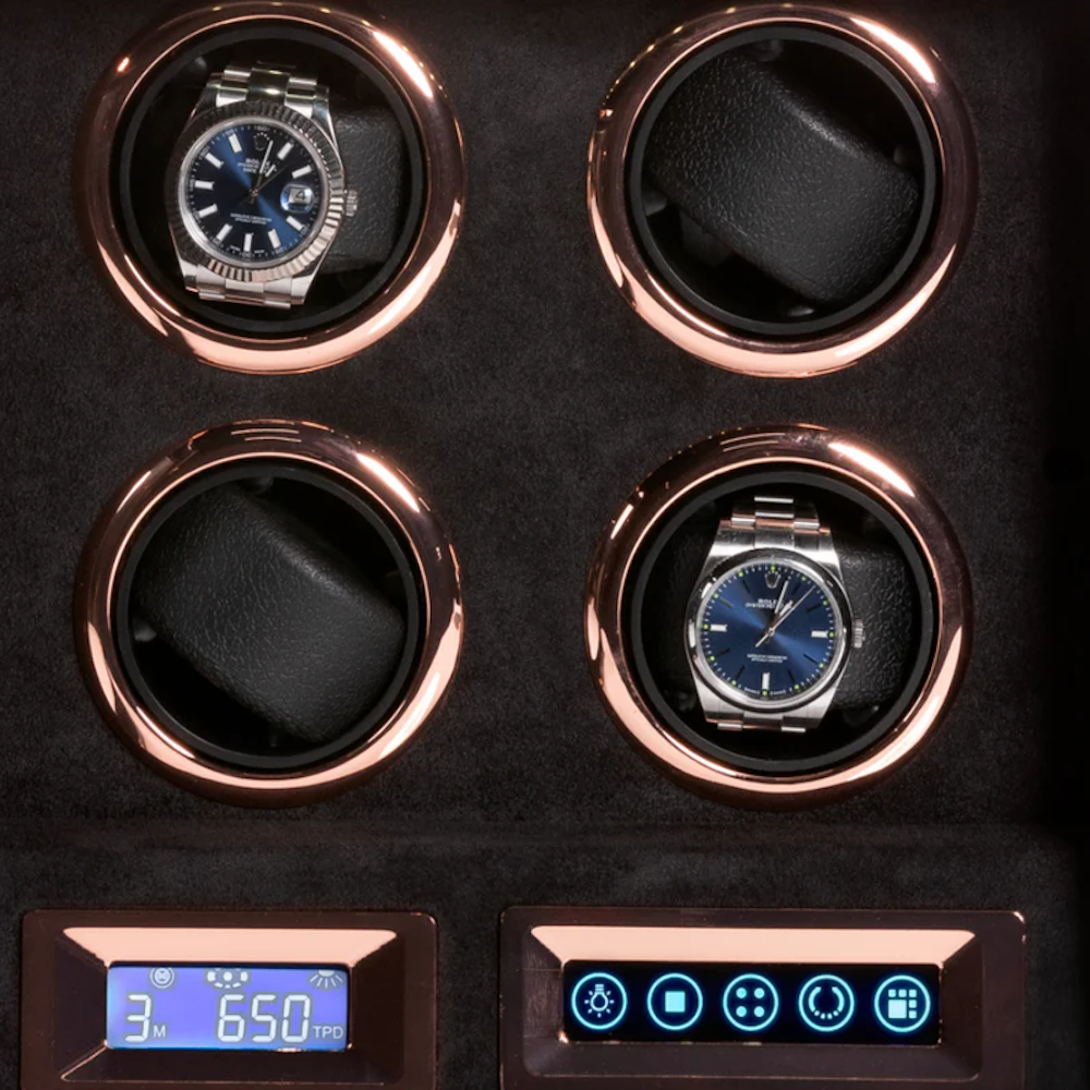 Caixa Relógios Automaticos Winder - 4 Watches