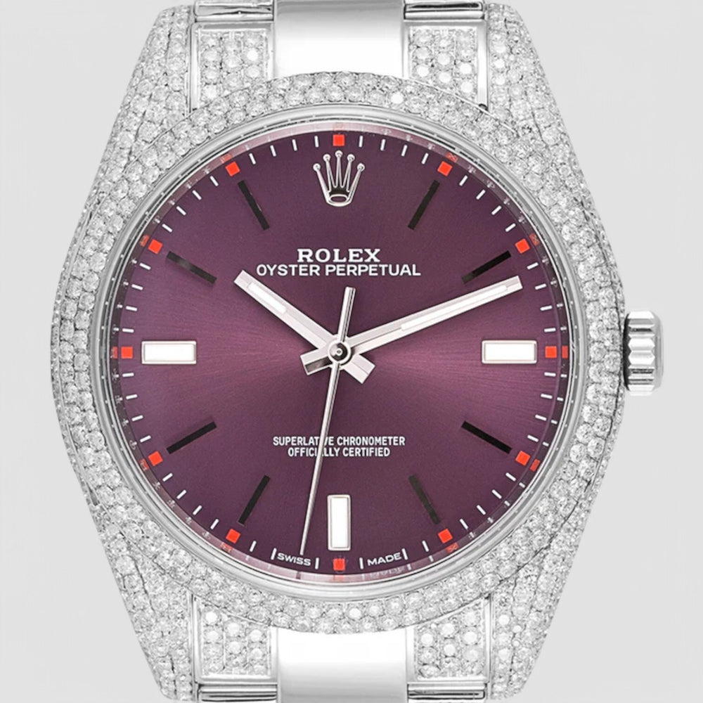 Oyster Perpetual 39 Red Grape 114300