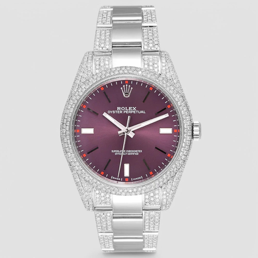 Oyster Perpetual 39 Red Grape 114300