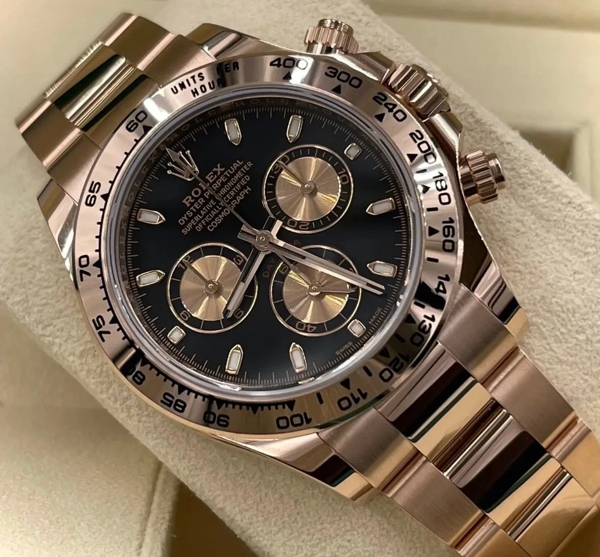 Rolex Cosmograph Daytona Ouro Everose 18 Kt