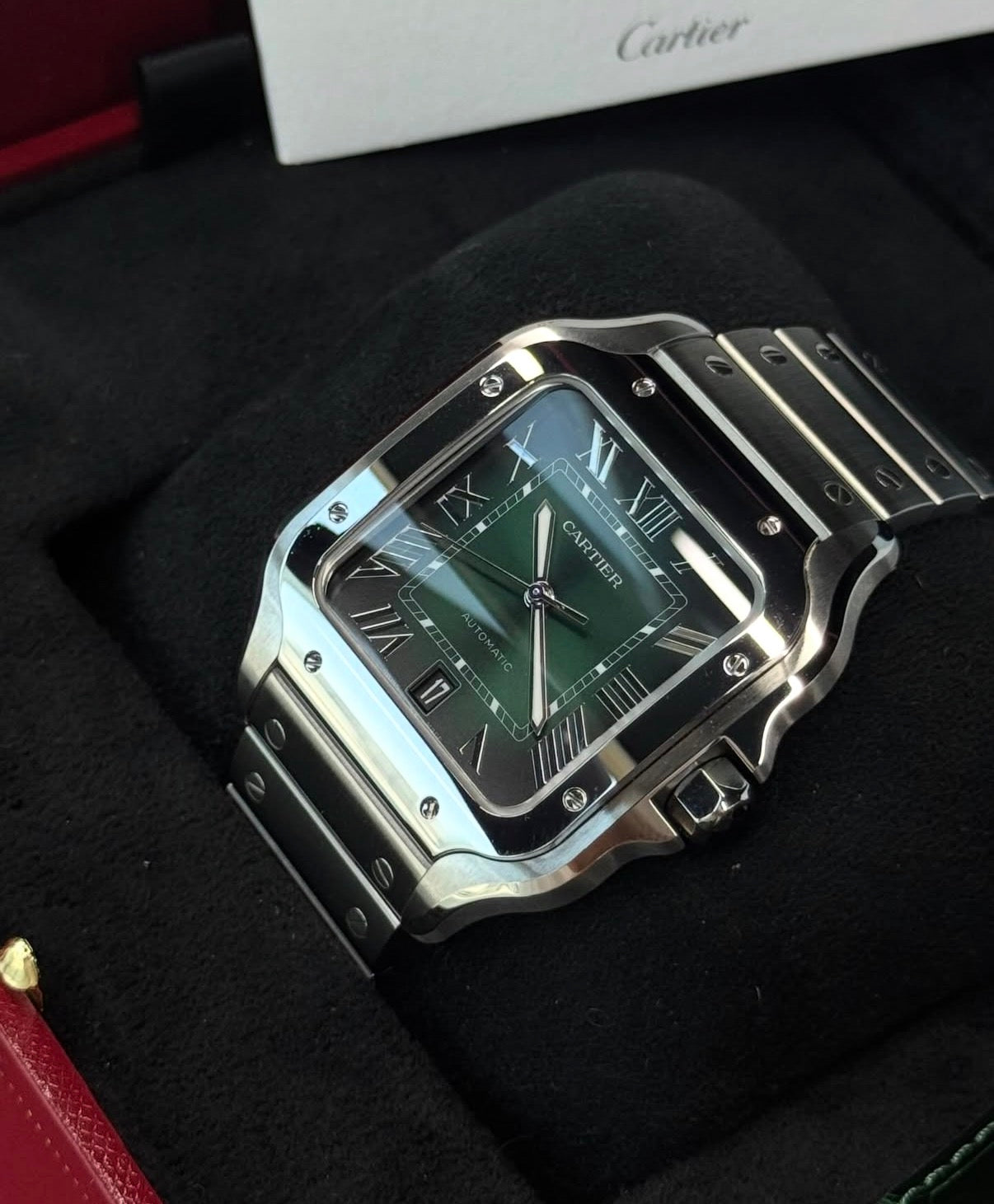 Relógio Santos de Cartier- Modelo Grande