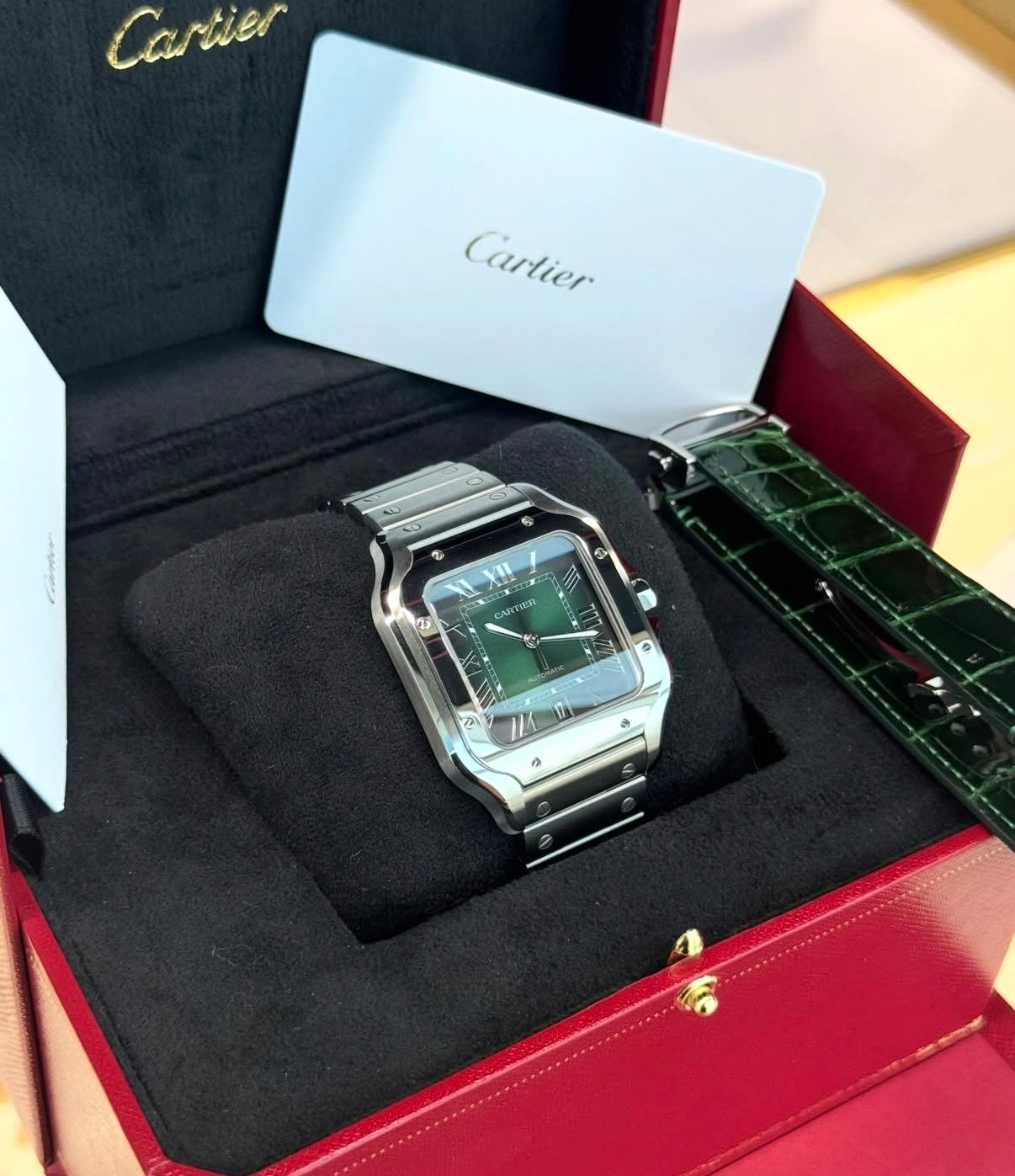Relógio Santos de Cartier- Modelo Grande