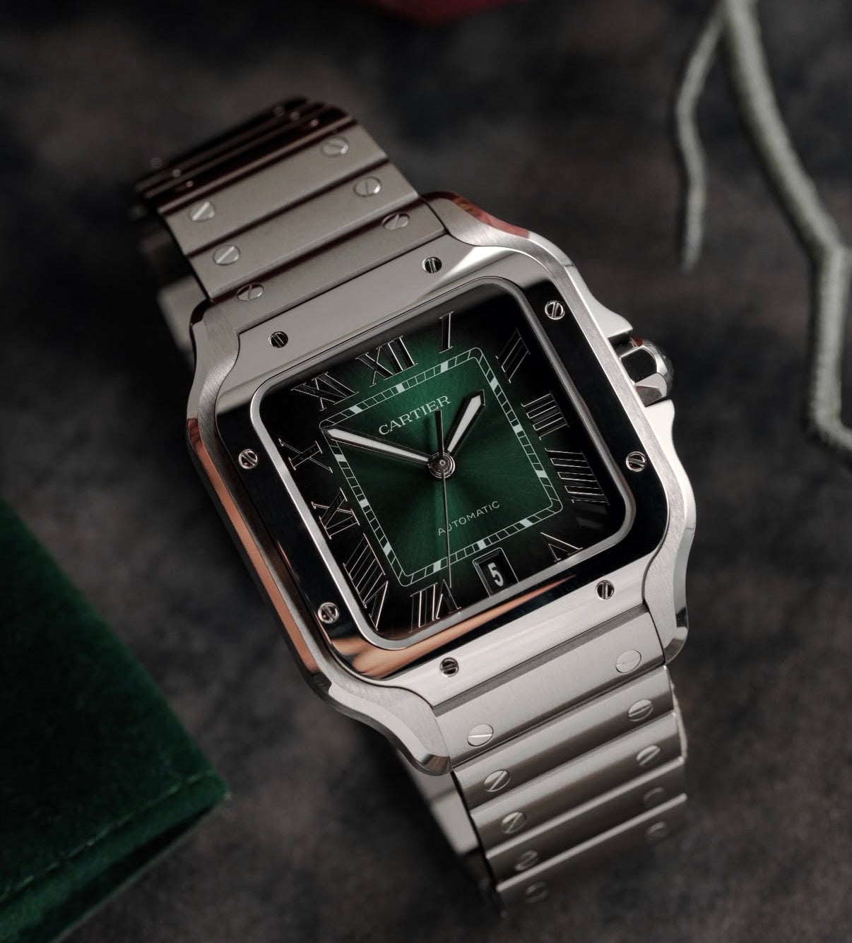 Relógio Santos de Cartier- Modelo Grande