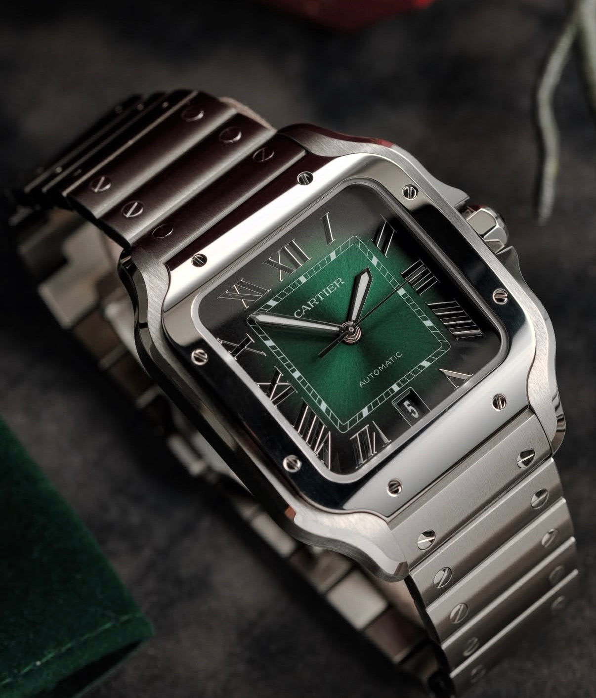 Relógio Santos de Cartier- Modelo Grande