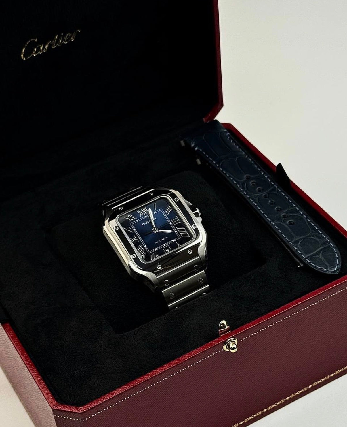 Relógio Santos de Cartier- Modelo Grande