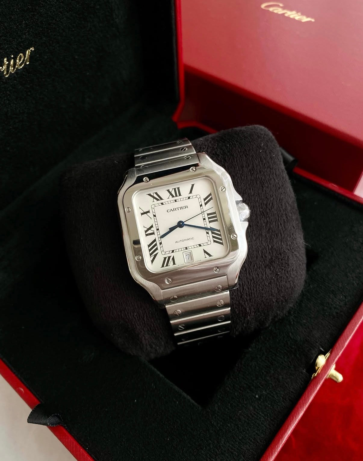 Relógio Santos de Cartier- Modelo Grande